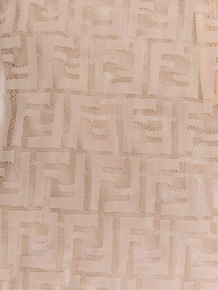 Fendi FF Embroidered Jersey Top