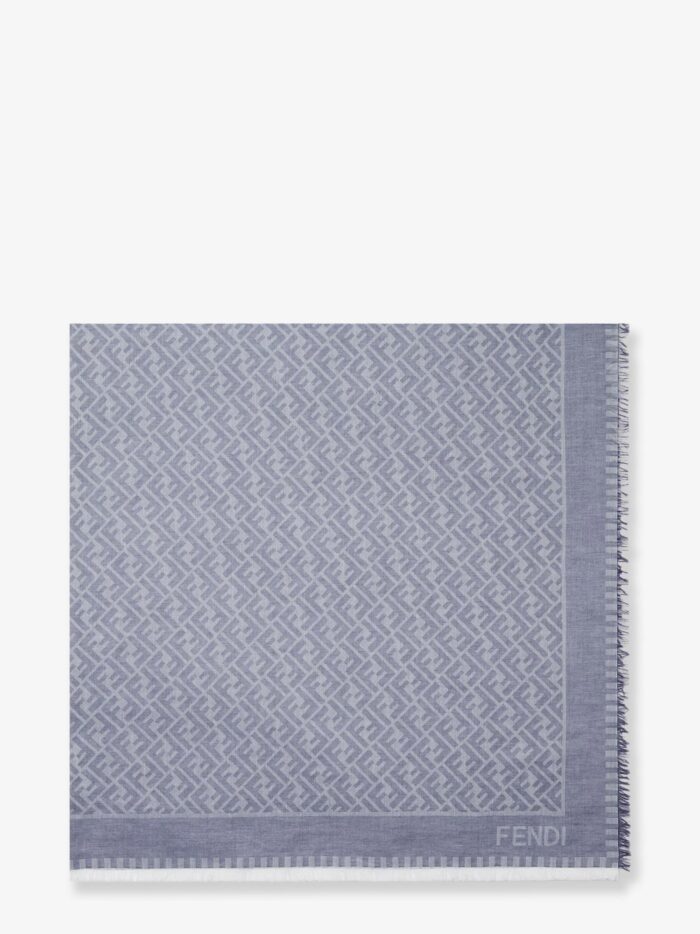 Fendi FF Jacquard Cotton Shawl