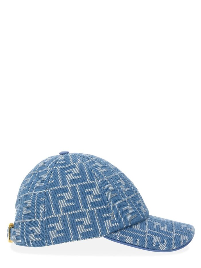 Fendi FF JACQUARD FABRIC BASEBALL HAT