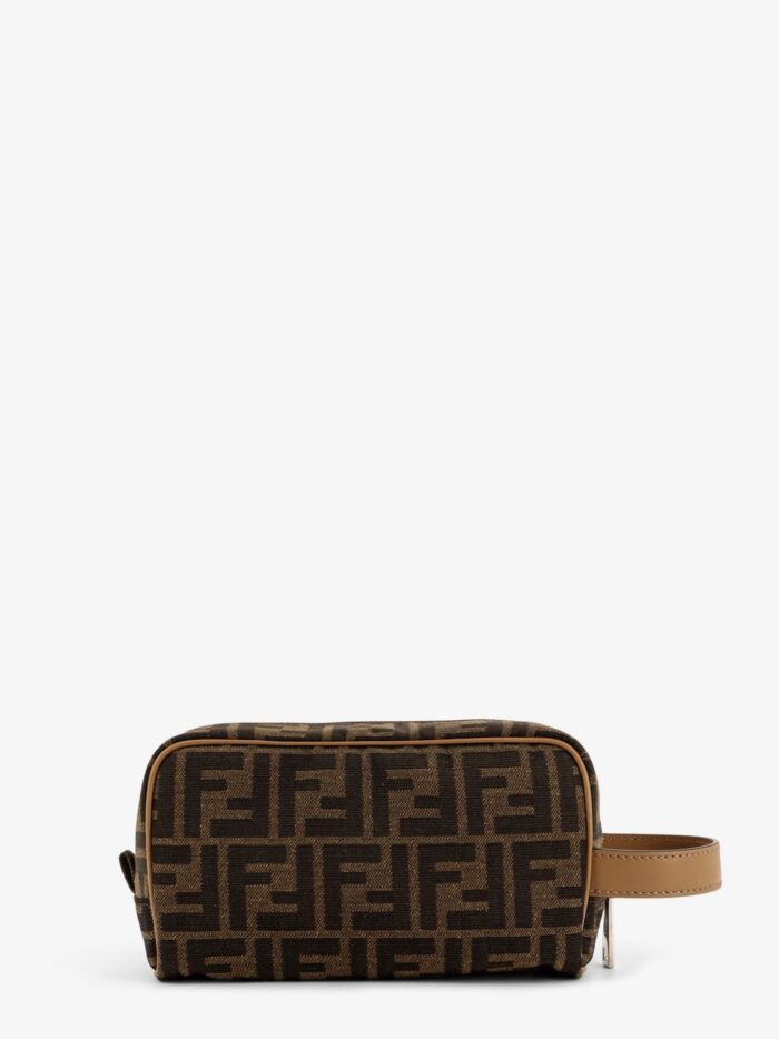 Fendi FF Jacquard Fabric Beauty Small