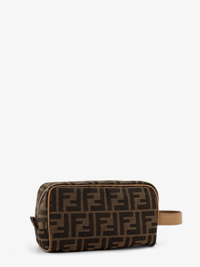 Fendi FF Jacquard Fabric Beauty Small