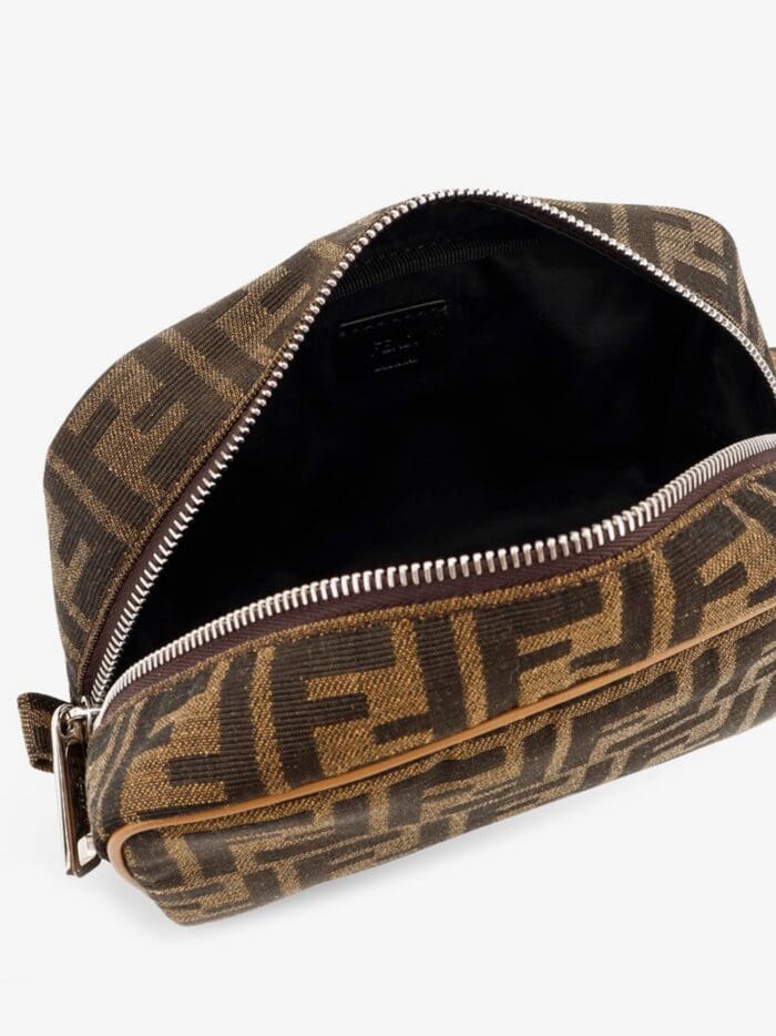 Fendi FF Jacquard Fabric Beauty Small