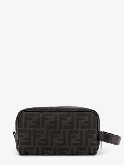 Fendi FF Jacquard Fabric Beauty Small