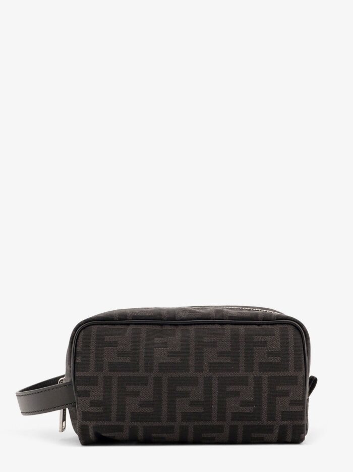 Fendi FF Jacquard Fabric Beauty Small
