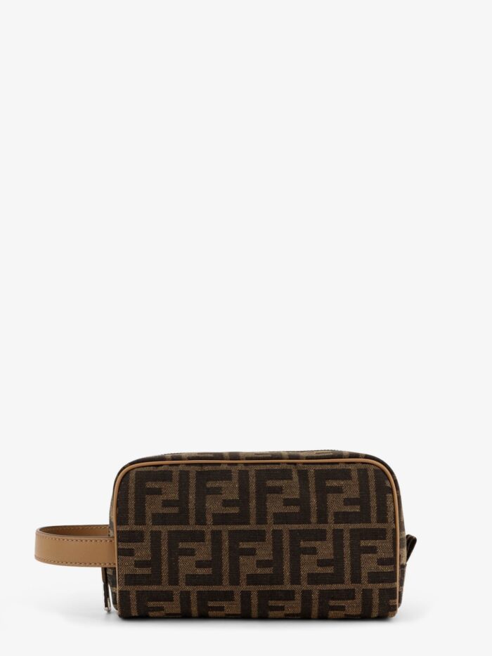 Fendi FF Jacquard Fabric Beauty Small
