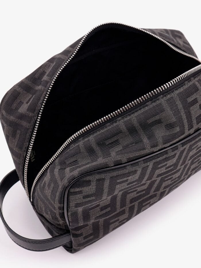Fendi FF Jacquard Fabric Medium Beauty Case