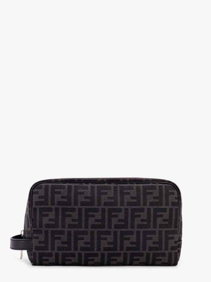 Fendi FF Jacquard Fabric Medium Beauty Case