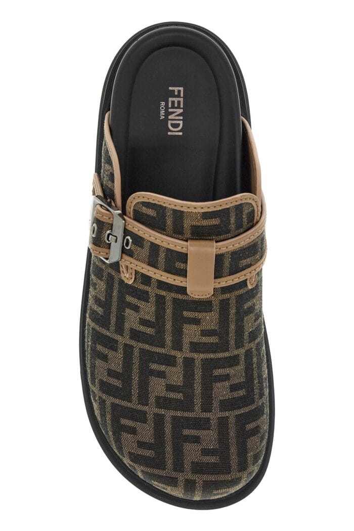 FENDI 'ff Jacquard Fabric Slip-on