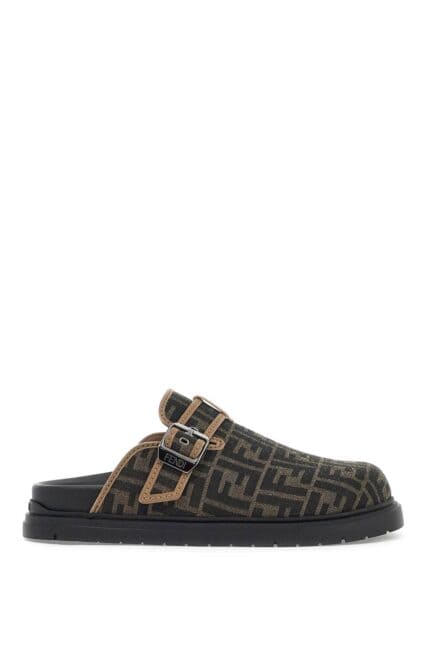 FENDI 'ff Jacquard Fabric Slip-on