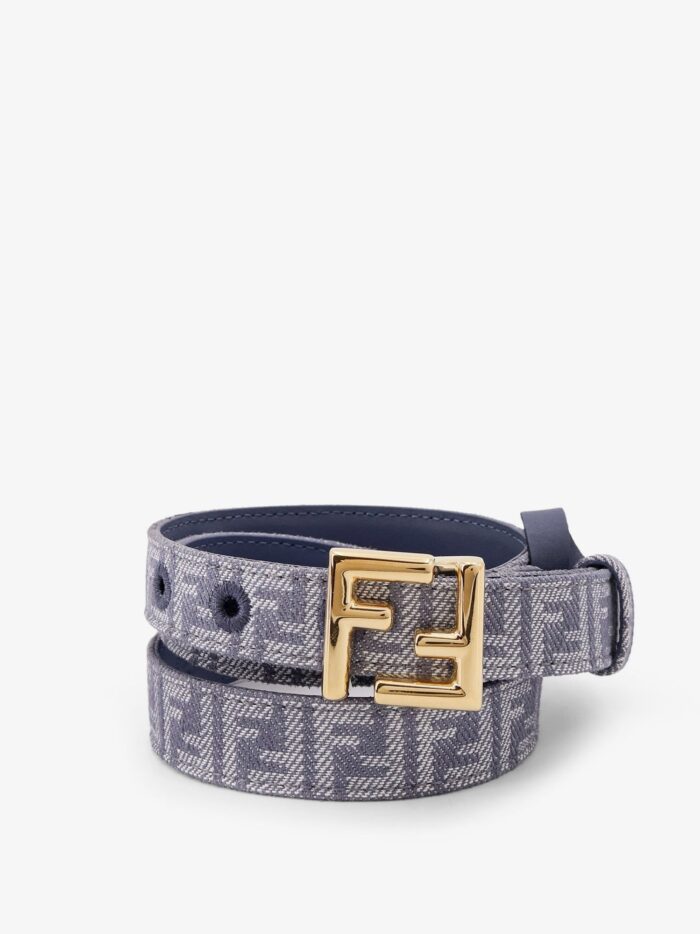 Fendi FF Leather Belt