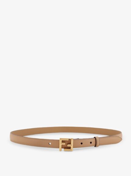 Fendi FF Leather Belt
