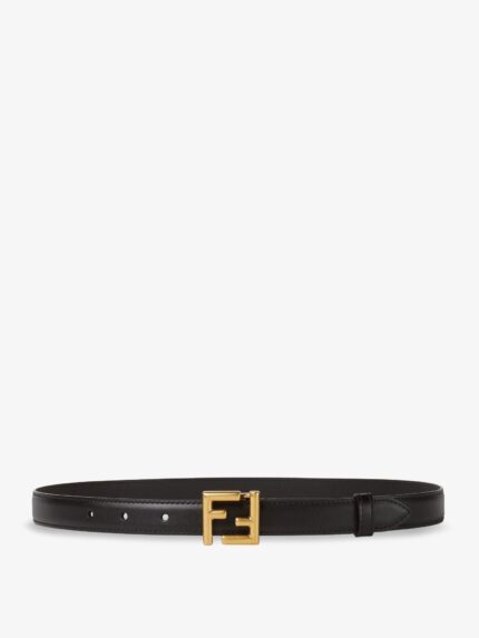 Fendi FF Leather Belt