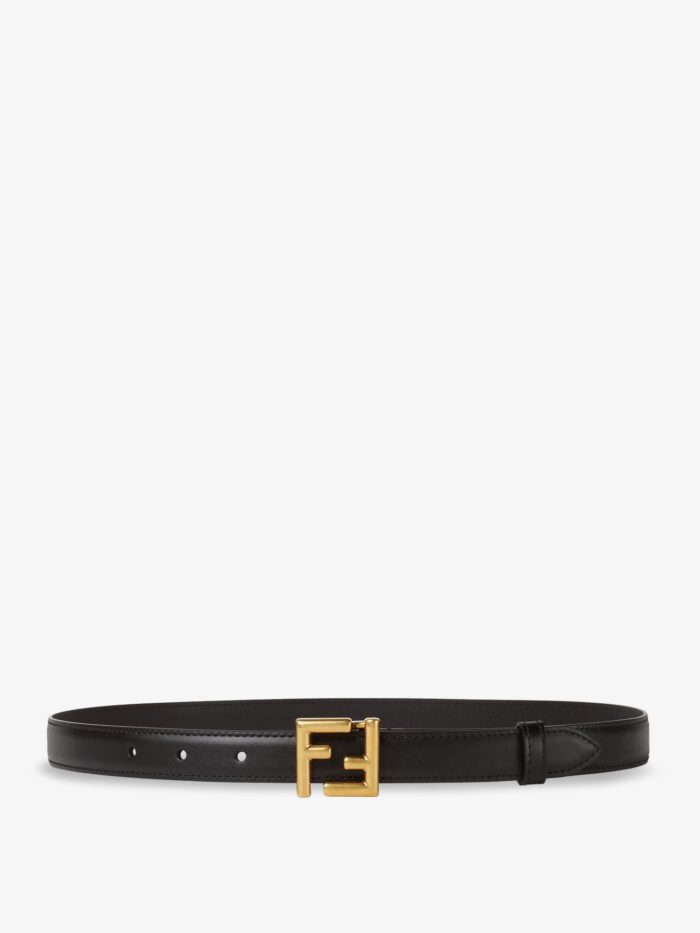 Fendi FF Leather Belt