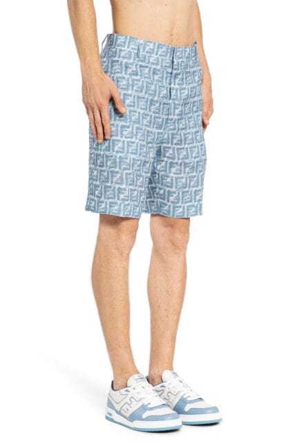 FENDI Ff Linen Shorts