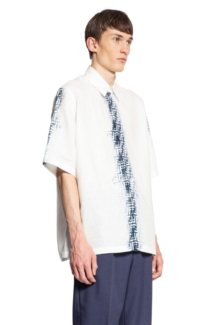 FENDI Ff Logo Print Shirt