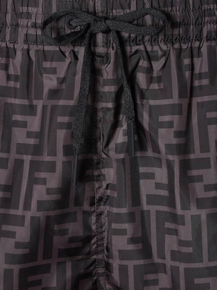Fendi FF Nylon Swim Trunks