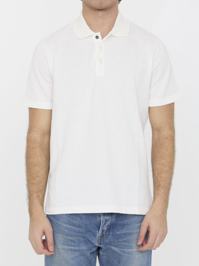 Fendi FF piqué polo