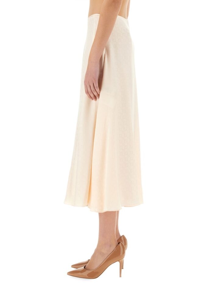 Fendi FF SILK SKIRT