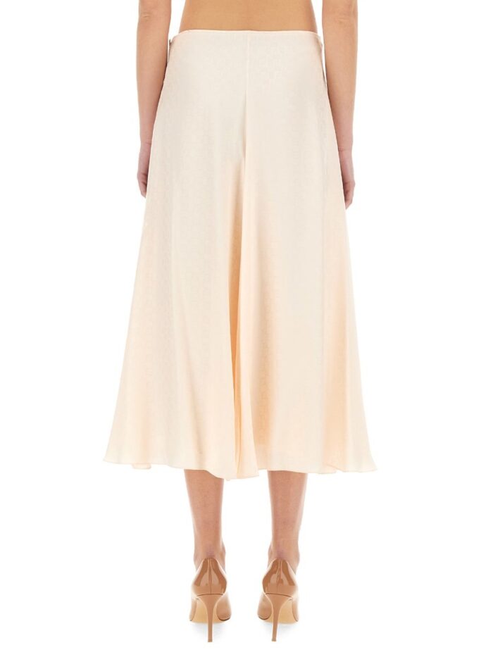 Fendi FF SILK SKIRT