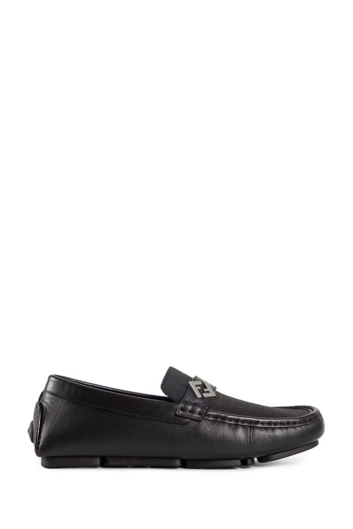 FENDI Ff Squared Drivers Loafers