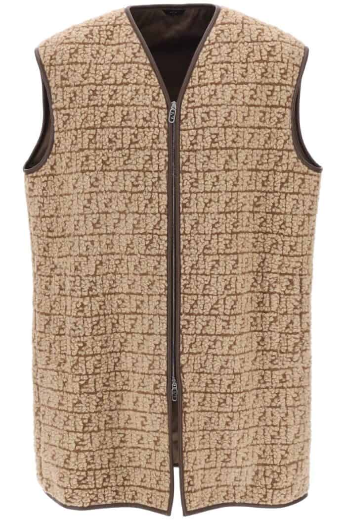 FENDI Ff Teddy Maxi Vest