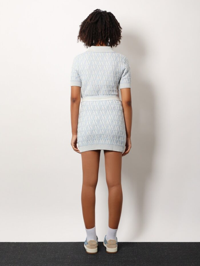 Fendi Ff Wool And Cashmere Skirt