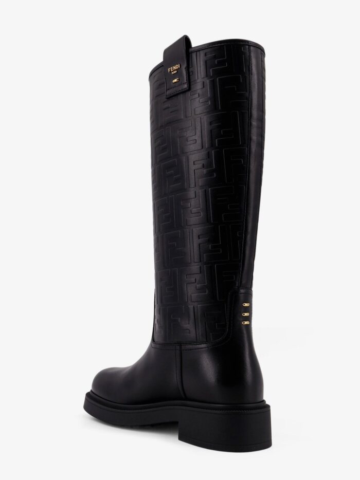 Fendi Filo Leather Boots
