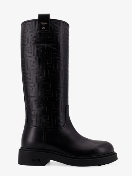 Fendi Filo Leather Boots