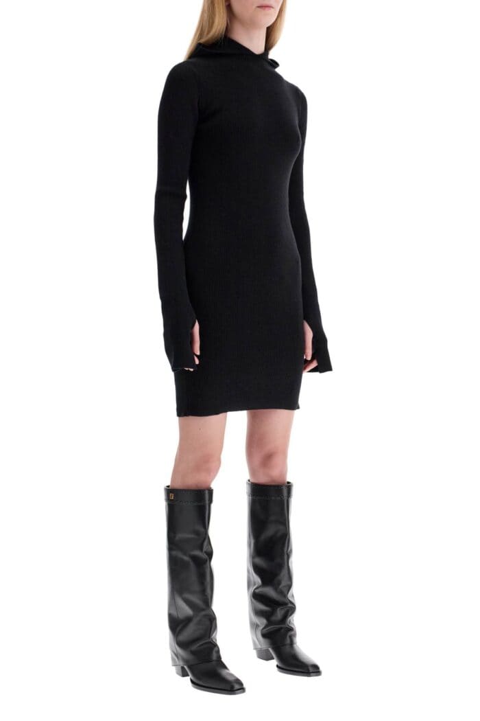 FENDI Fitted Mini Dress With Hood