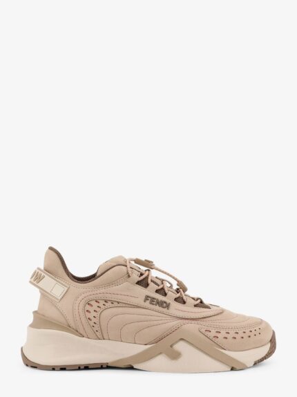 Fendi Flow Sneakers With Embossed Logo On The Side