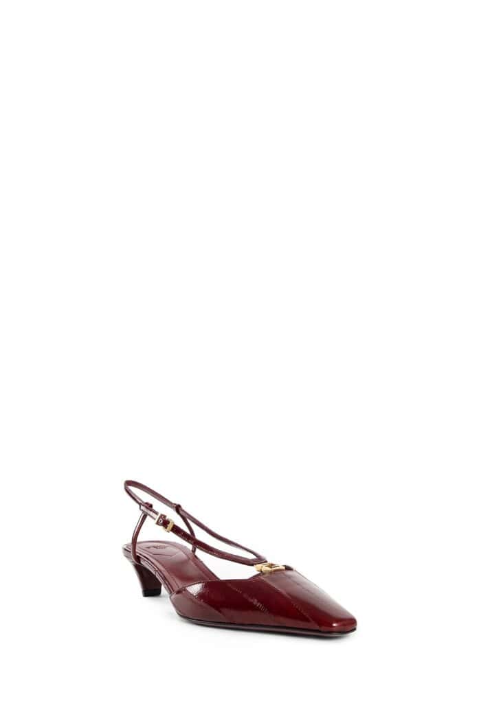 Fendi Fold Slingback Pumps