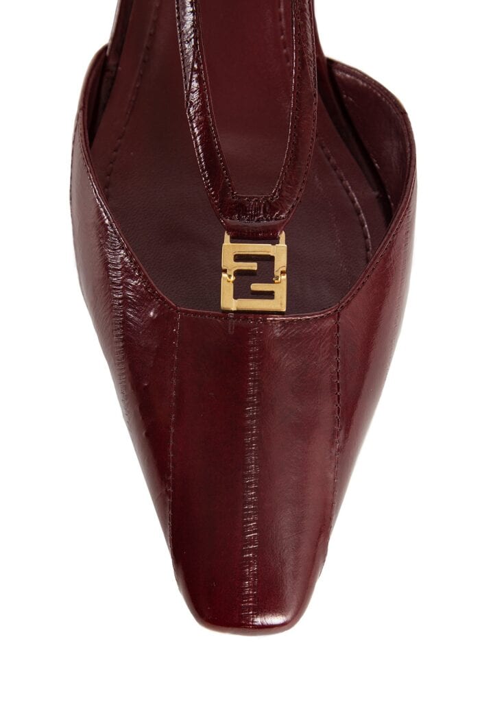 Fendi Fold Slingback Pumps