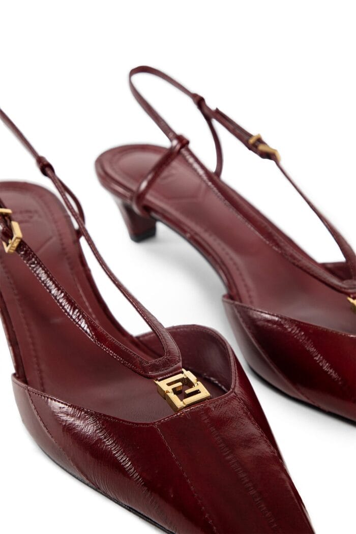 Fendi Fold Slingback Pumps