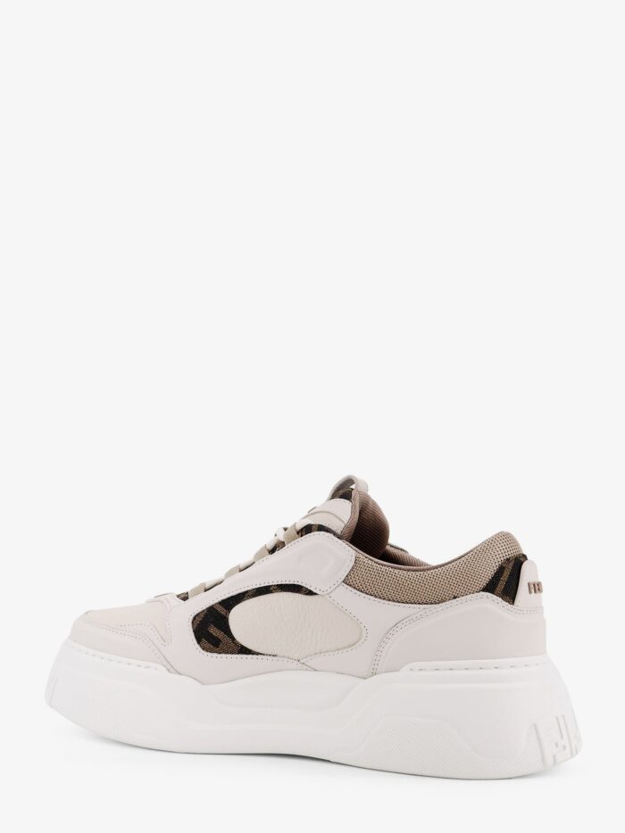 Fendi Force Low-top Leather Sneakers