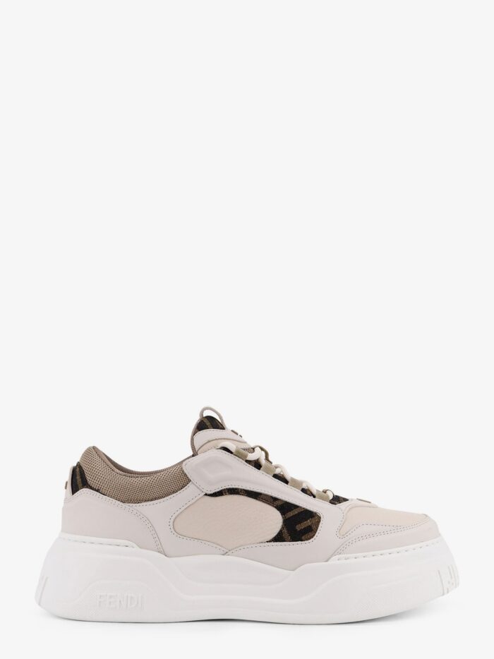 Fendi Force Low-top Leather Sneakers