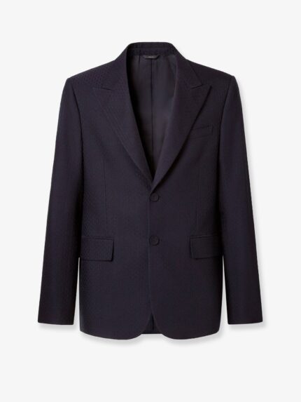 Fendi Formal Wool And Cotton Blazer