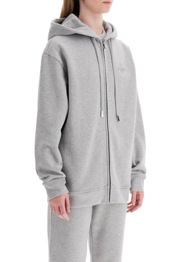 FENDI Hooded Full Zip Sweatshirt