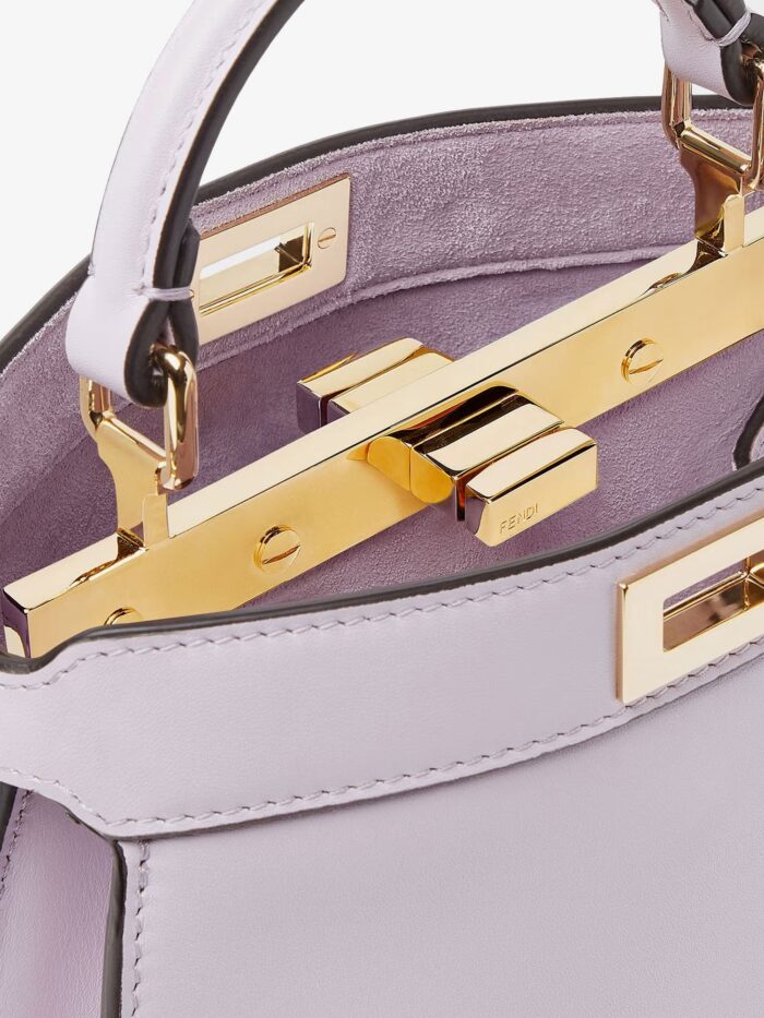 Fendi IseeU Petite Peekaboo Leather Crossbody Bag