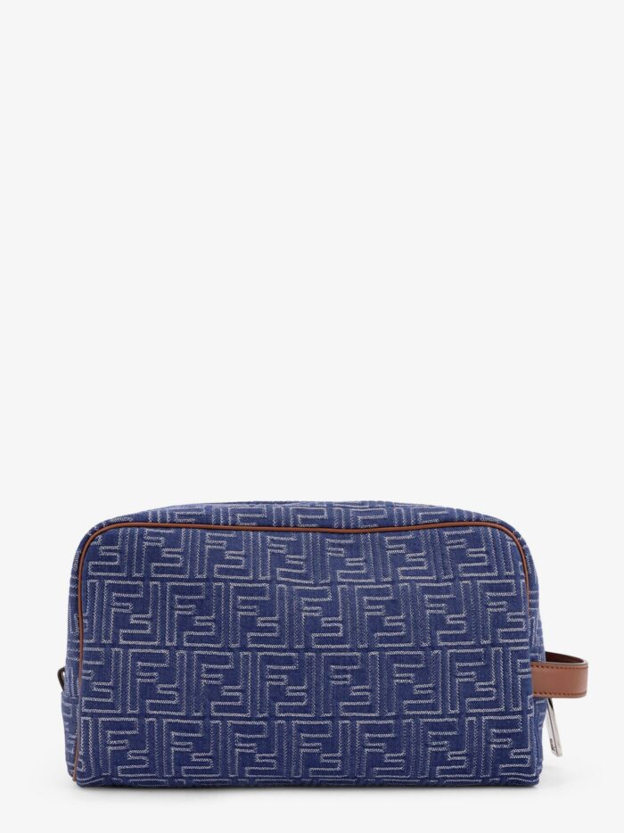 Fendi Jacquard FF Fabric Medium Beauty Case