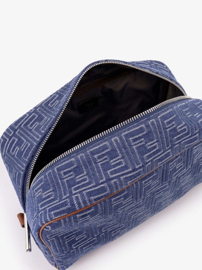 Fendi Jacquard FF Fabric Medium Beauty Case
