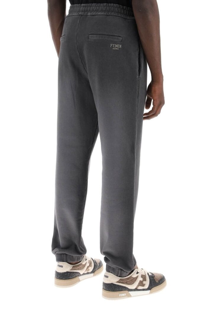 FENDI Joggers In Washed Cotton