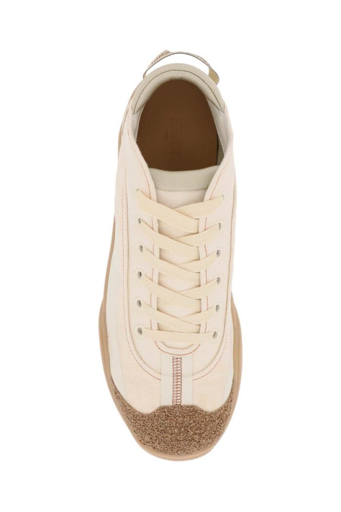 Fendi Lab Mid-top Sneakers For