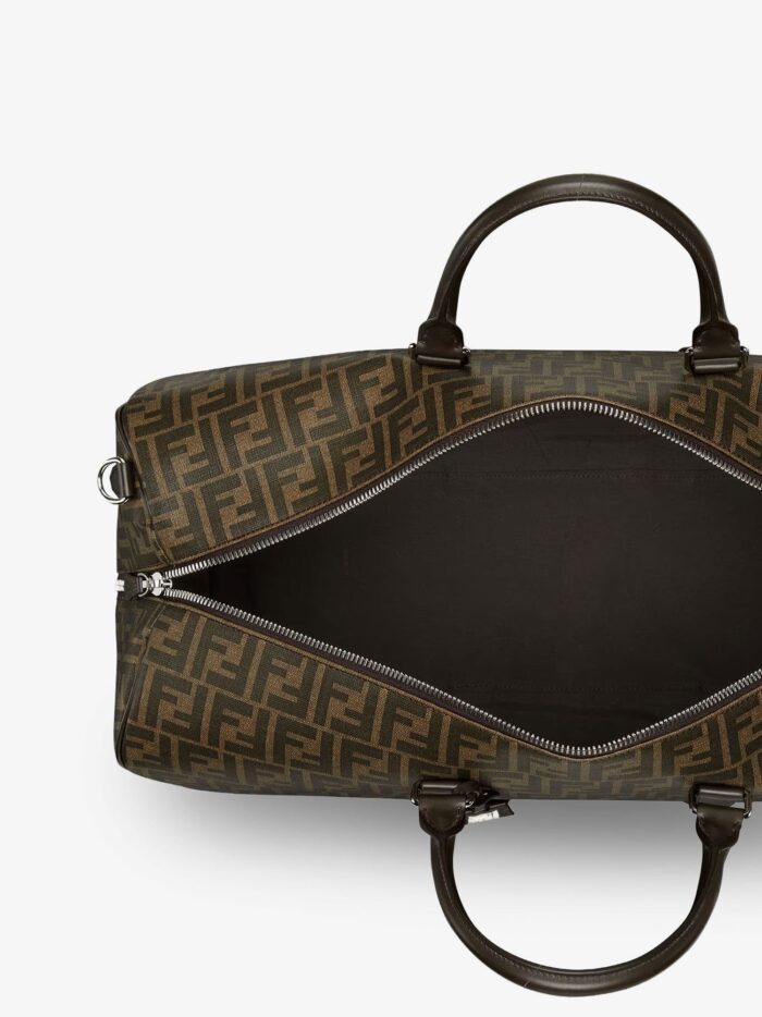 Fendi Large Duffle FF FF Fabric Travel Bag
