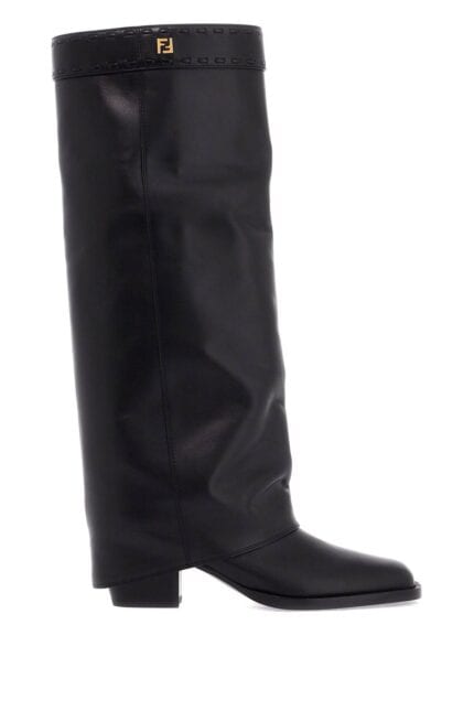 FENDI Layered Boots With Heel