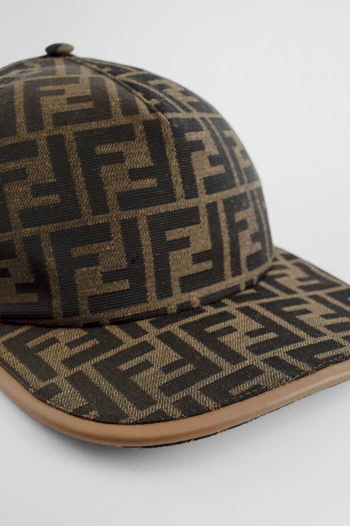 FENDI Logo Fabric Baseball Cap