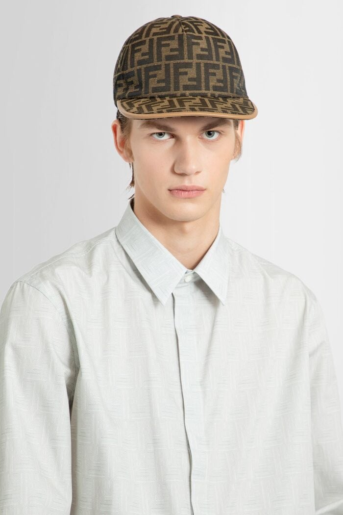 FENDI Logo Fabric Baseball Cap