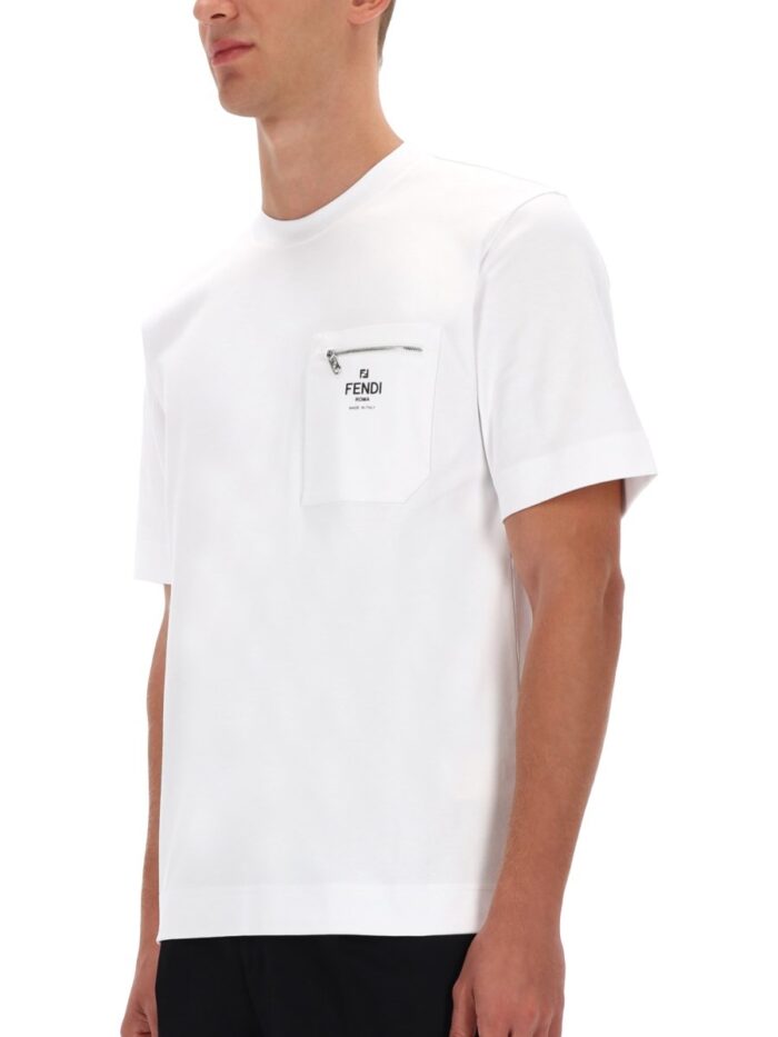 Fendi LOGO POCKET T-SHIRT
