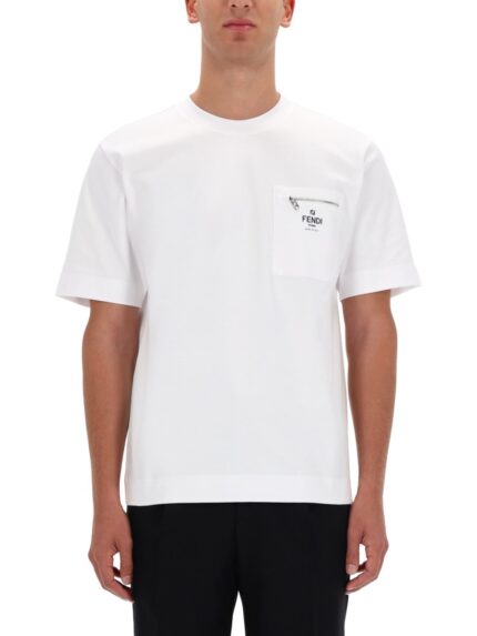 Fendi LOGO POCKET T-SHIRT
