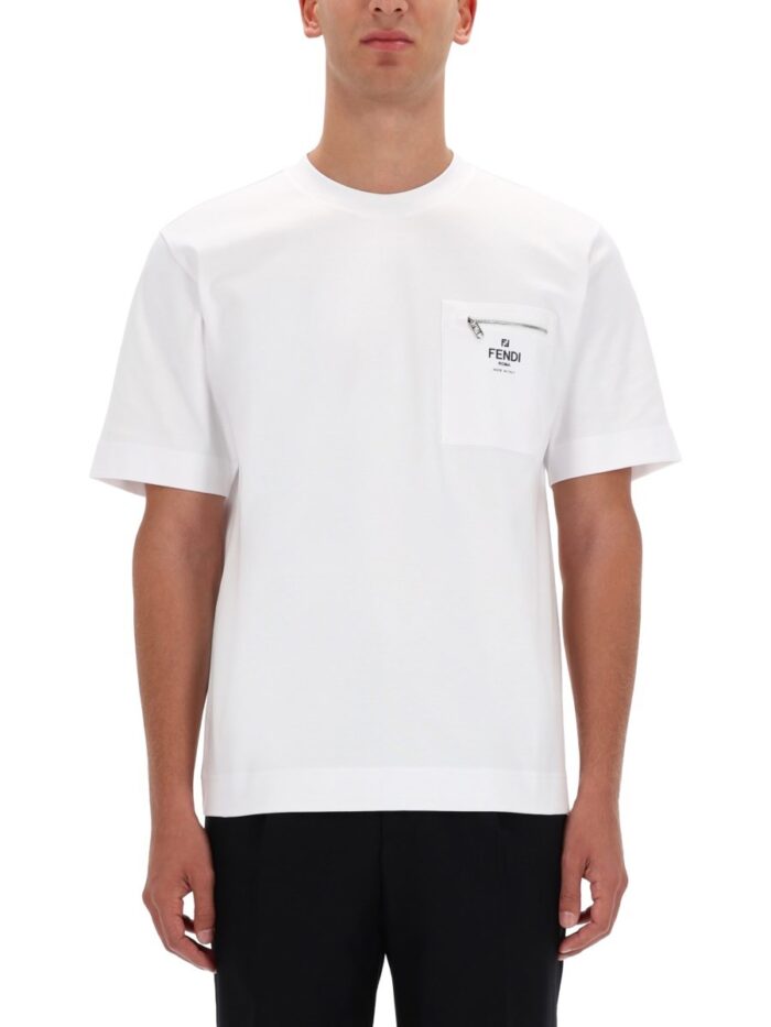 Fendi LOGO POCKET T-SHIRT