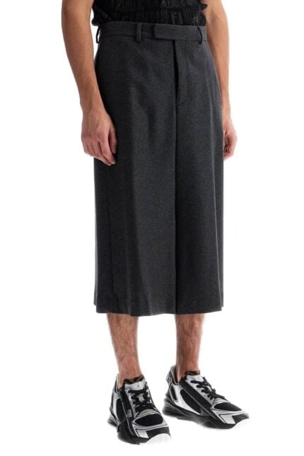 FENDI Long Cashmere Bermuda Shorts